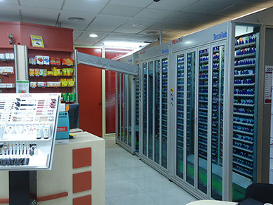 Robot de dispensación Movetec para farmacias